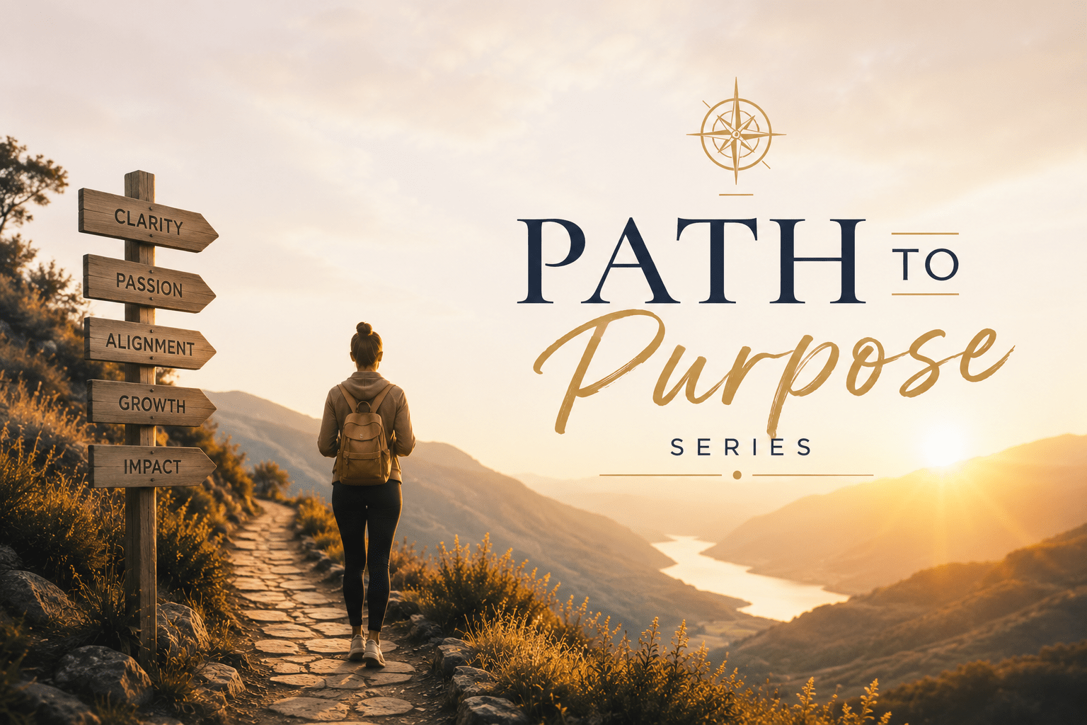 ptpseries hero image with woman walking on a trail